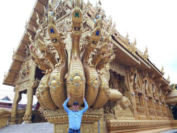 เที่ยวน่าน เมือง วัดศรีพันต้น (Sri Phan Ton Temple)