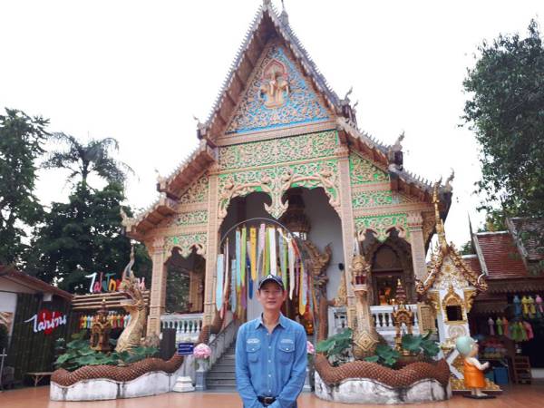 เที่ยวน่าน ท่าวังผา วัดศรีมงคล หรือ วัดก๋ง (Si Mongkhon Temple)