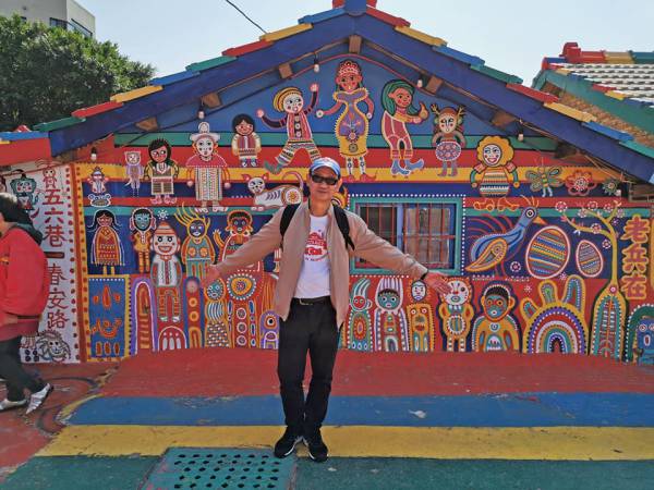 เที่ยวไต้หวัน ไทจง หมู่บ้านสายรุ้ง (Taiwan Taijong Rainbow village)