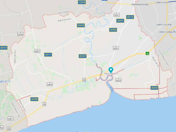 เที่ยวสมุทรสาคร เมือง สะพานแดง จุดชมวิวปลาโลมา (Red ฺBridge)