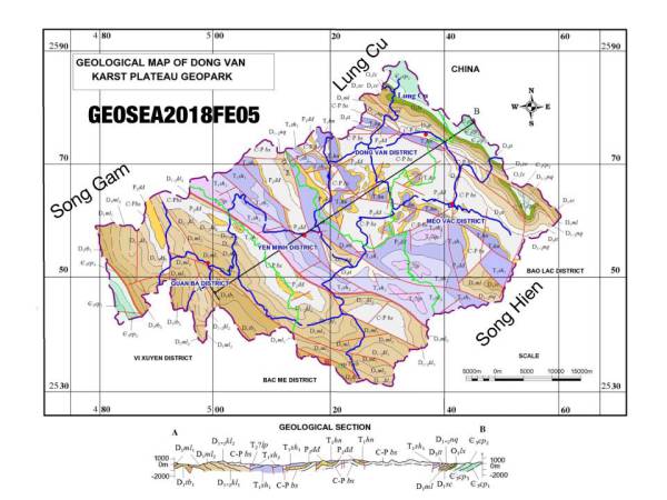 Nares เวียดนาม ดงวาน อุทยานธรณีดงวาน (Dong Van Karst Plateau Geopark: DVKP Geopark) 