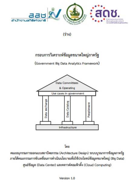 e-book_bigdata (ร่าง) กรอบการวิเคราะห์ข้อมูลขนาดใหญ่ภาครัฐ (Government Big Data Analytics Framework) Version 1