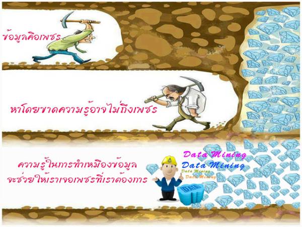 Big Data เรื่องการทำเหมืองข้อมูล (Data Mining)