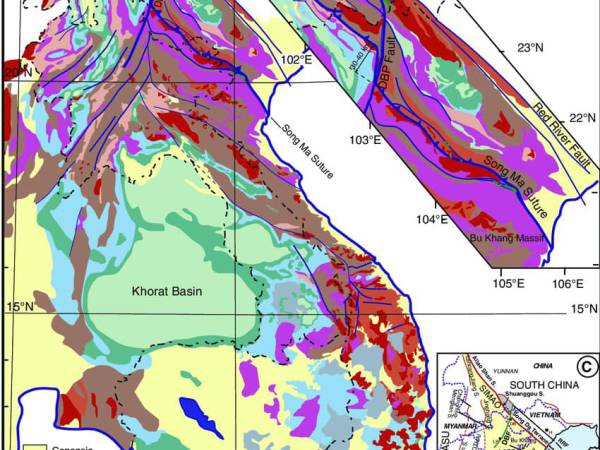 Nares เวียดนาม เที่ยวเดียนเบียนฟู ซาปา ประสานักธรณีฯ (4) รอยเลื่อนเดียนเบียนฟู