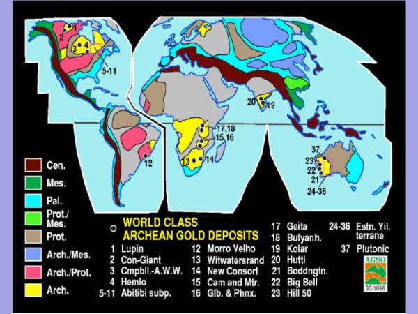 Waiyapot ep026 Gold Deposits in Archean rocks แหล่งแร่ทองคำในหิน Archean