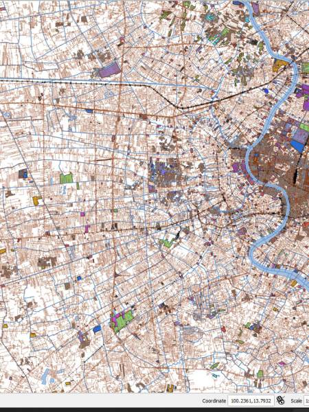 ดาวน์โหลดไฟล์ข้อมูล Open Street Map