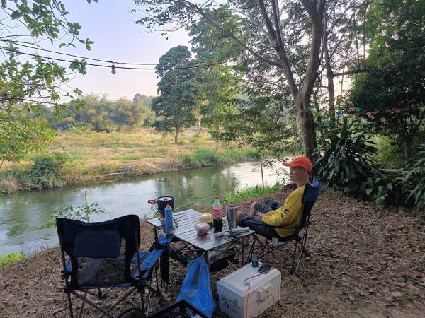 20240203 เที่ยวนครนายก ลานกางเต็นท์ ปรีชาแค้มปิ้งริมน้ำ เมืองนครนายก