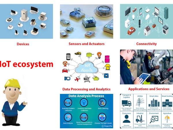 iot_002 Internet of Things (IoT) องค์ประกอบ การเชื่อมต่อ (Connectivity)