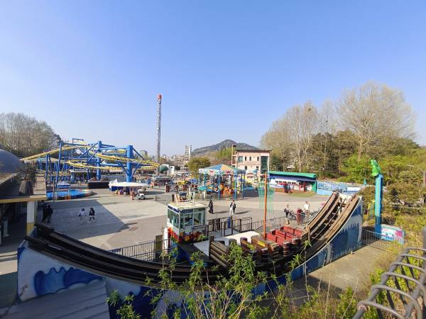 เที่ยวเกาหลีใต้ โซล สวนสาธารณะเด็กแกรนด์พาร์ค โซนสวนสนุก (Children's Grand Park Amusement)