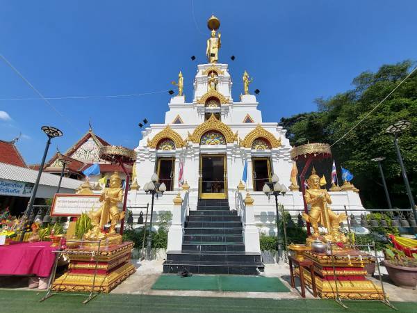เที่ยวสมุทรปราการ พระประแดง บางกระเจ้า วัดบางนํ้าผึ้งใน (Wat Bang Nam Phueng Nai)