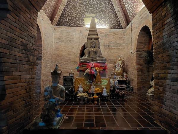 เที่ยวเชียงใหม่ เมือง วัดอินทขีลสะดือเมือง (Wat Inthakhin Sadue Muang)