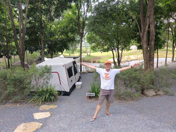 เที่ยวสระบุรี มวกเหล็ก ลานกางเต็นท์  P&N Valley Camp