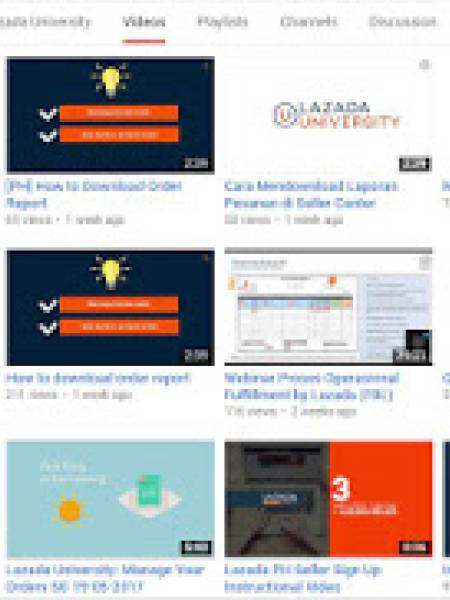 e-learning มหาลัยลาซาด้า (Lazada University)