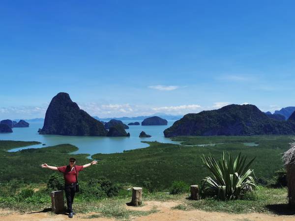 เที่ยวพังงา ตะกั่วทุ่ง จุดชมวิวเสม็ดนางชี (Samet Nangshe Viewpoint)