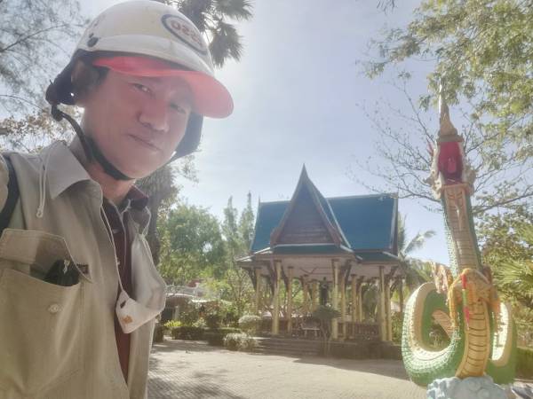 เที่ยวสุราษฎร์ธานี เกาะสมุย วัดหน้าพระลาน (Wat Na Phra Lan)