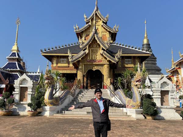 เที่ยวเชียงใหม่ แม่แตง วัดเด่นสะหลีศรีเมืองแกน (วัดบ้านเด่น)​