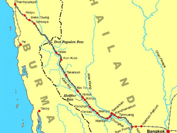 Nares ไทย ลุยเมืองกาญนะจ๊ะบุรี (4) ทางรถไฟสายมรณะ