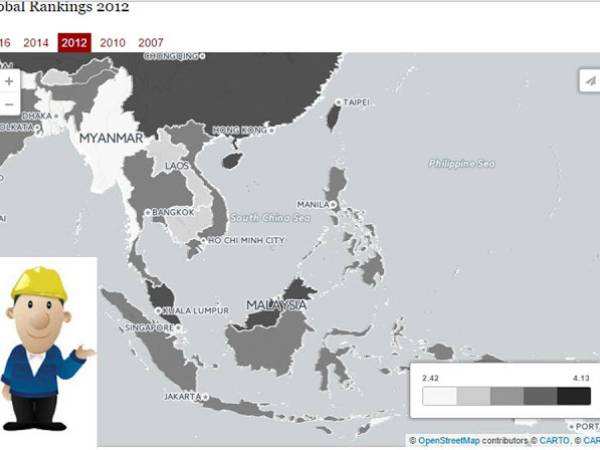 lpi ดัชนีวัดความสามารถด้านโลจิสติกส์ (LPI) กลุ่มประเทศอาเซียน ปี 2012