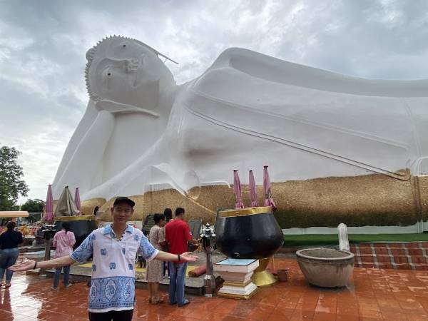 เที่ยวอยุธยา ท่าเรือ วัดสะตือพุทธไสยาสน์