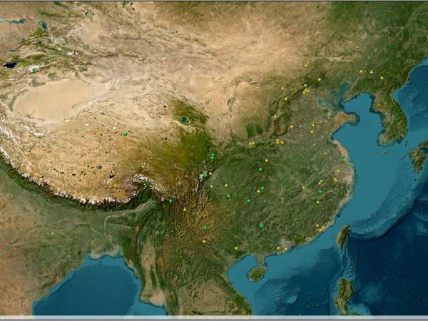 แหล่งมรดกโลก เอเชียตะวันออก จีน 1994 กลุ่มอาคารโบราณในเทือกเขาอู่ตัง (Ancient Building Complex in the Wudang Mountains)
