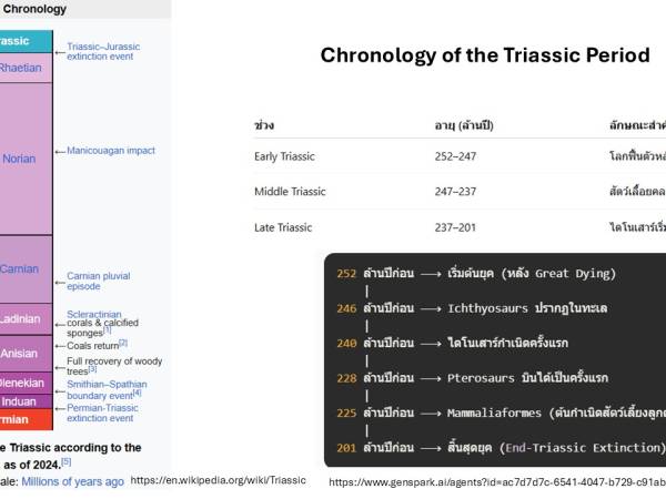 Waiyapot ep113 The Triassic Period ยุคไทรแอสซิก