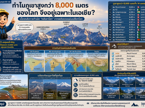 Mountain101-03 ภูเขาสูงกว่า 8,000 เมตรของโลกทั้ง 14 ยอด 
