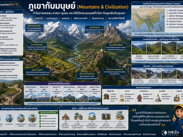 Mountain101-15 ภูเขากับมนุษย์ (Mountains & Civilization) 