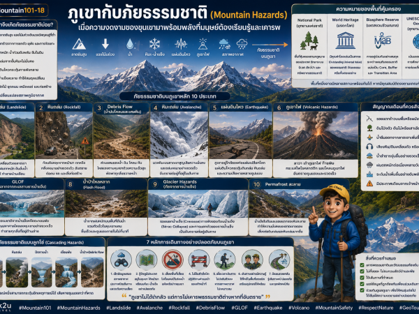 Mountain101-19 ภูเขากับการเปลี่ยนแปลงสภาพภูมิอากาศ (Mountains & Climate Change) 