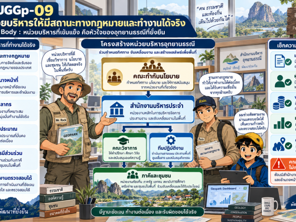 HowTo UGGp-09 จัดตั้งหน่วยบริหารให้มีสถานะทางกฎหมายและทำงานได้จริง