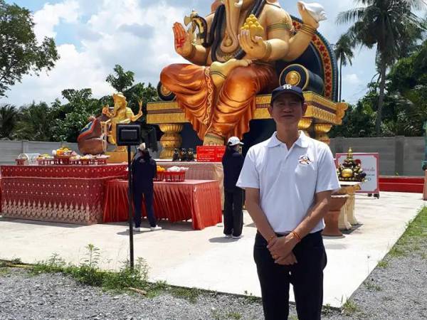 เที่ยวสมุทรปราการ พระประแดง บางกระเจ้า พระพิฆเนศปางมหาราชา (Ganesha)