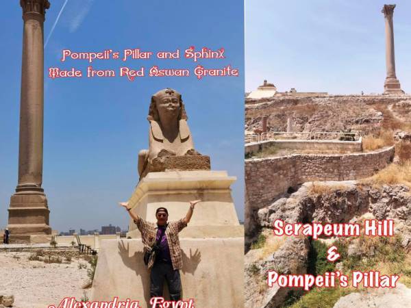 Nares อียิปต์ เสาหินปอมเปอี (Pompeii’s Pillar) แห่งเมืองอเล็กซานเดรีย