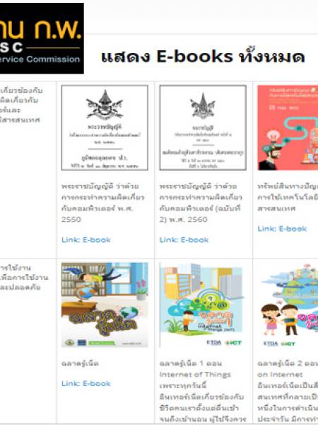 ocsc แนะนำโครงการพัฒนาทักษะความเข้าใจและใช้เทคโนโลยีดิจิทัล (Digital Literacy Project) ของสำนักงาน กพ.