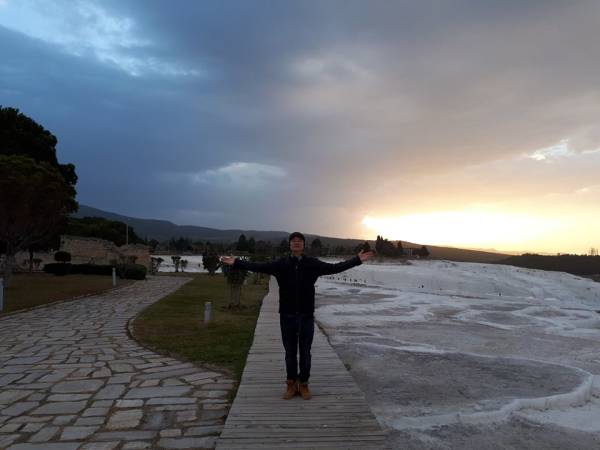 เที่ยวตุรกี เดนิซลี ปราสาทปุยฝ้าย (Travel Turkey Denizli Pamukkake)